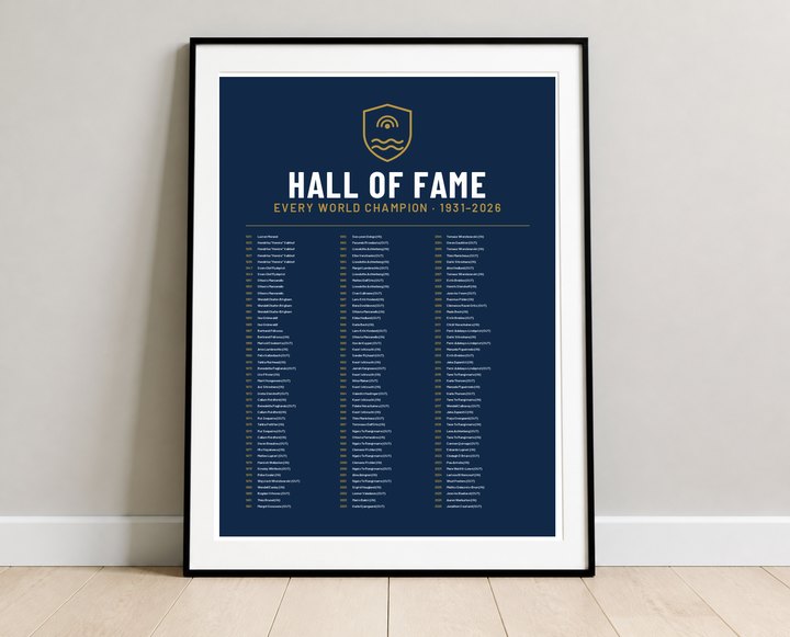 Hall of Fame Poster